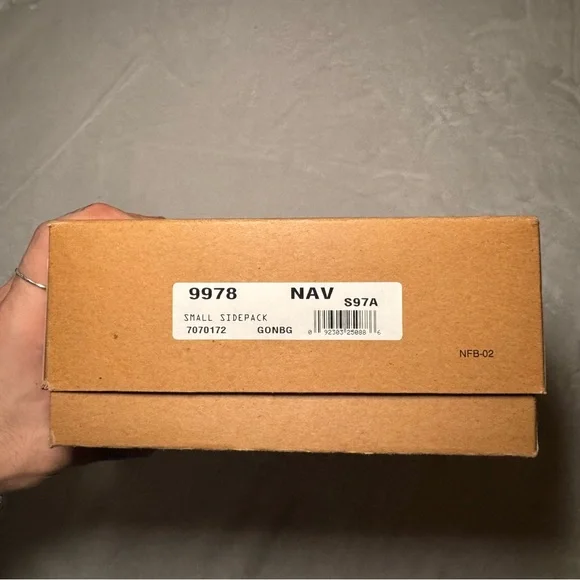 VTG Coach Navy Blue Sidepack Crossbody Shoulder Bag - Picture 15 of 15